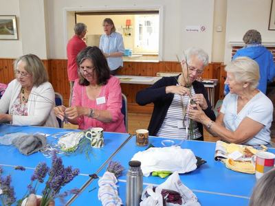 Lavender Bottle Making