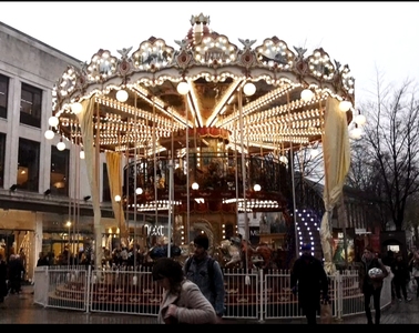 Shopping Trip to Cardiff Christmas Carousel  
