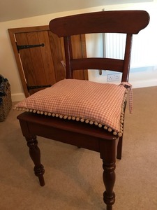 Christine Boyd refurbished an old chair