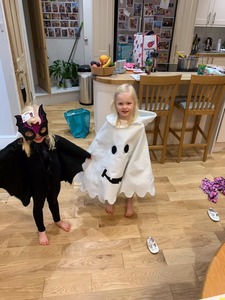 Halloween costumes made by Christine Boyd