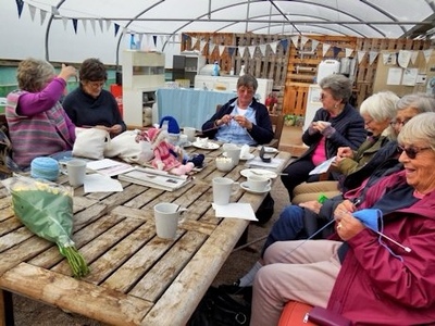 Jenny, Christine, Chris, Maggie, Glenys, Ann and Jackie