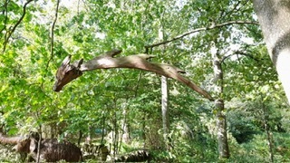 A garden sculpture at Hellen’s Manor