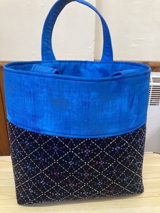 Fabulous example of Sashiko work made by Julie