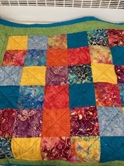 Becky’s lovely first quilt