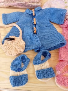 Lovely dolls outfit made by Kate for her granddaughter