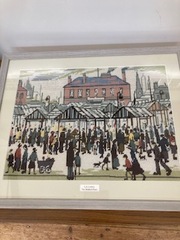 Kate has finally finished her Lowry tapestry, which looks amazing