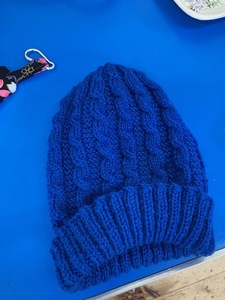  Kate knitted this great hat for Diane H