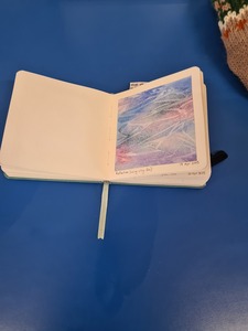 Daryl -sketchbook as she is starting watercolour painting