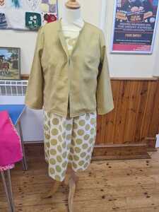 Evelyn - beautifully made outfit with matching edge lining