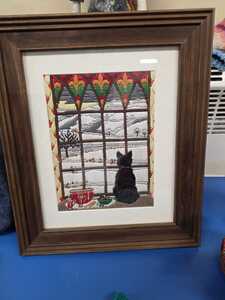 Julie  Finishing off a 20 year old project to do four window scenes