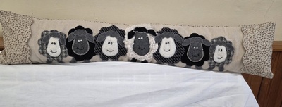 Gail - Sheepy doorstop but its too nice to put on the floor!