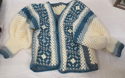 Corchet cardigan by Julie