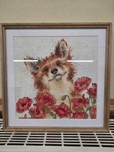 Pam - 2 years in the making at craft group, cross stitch for her daughter